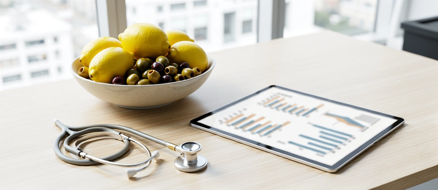 Professional workspace at NutriGreece